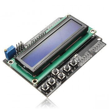 ARDUINO  LCD 1602 Board Keypad Shield Blue Backlight