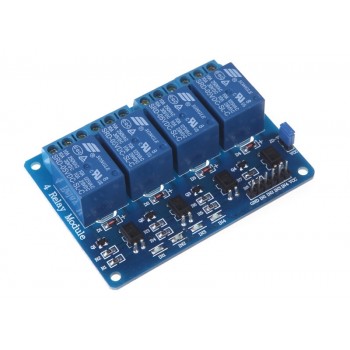 ARDUINO / 4 Channel Relay module with Opto-Isolator Industrial Grade