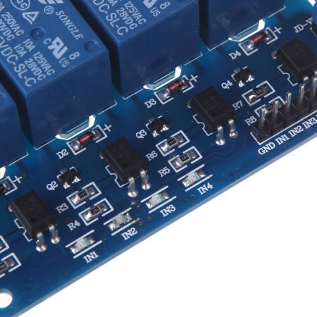 ARDUINO / 4 Channel Relay module with Opto-Isolator Industrial Grade