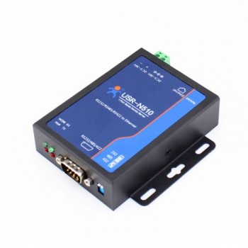Industrial Serial to Ethernet Converter, 1x RS232/RS484/RS422